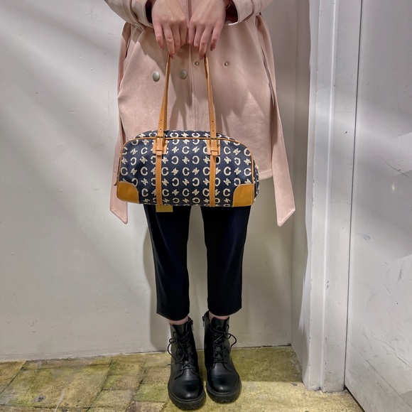 ✈️Sold!Celine Vintage Canvas Shoulder Bag - Picture 3 of 16